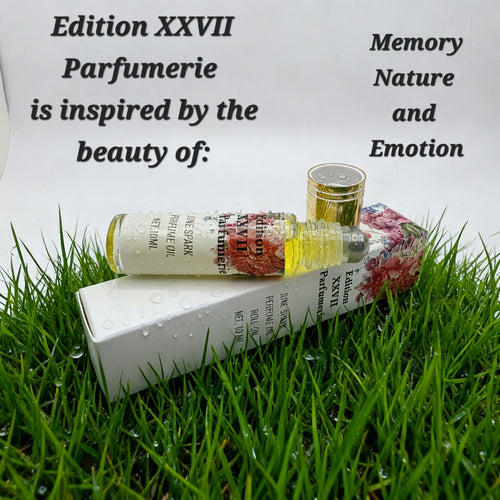 June Spark Perfume Oil Roll-on. This elegant fragrance combines the delicate beauty of Magnolia and Jasmine with the uplifting freshness of Orange. Net. 10 ML