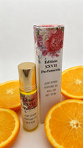 June Spark Perfume Oil Roll-on. This elegant fragrance combines the delicate beauty of Magnolia and Jasmine with the uplifting freshness of Orange. Net. 10 ML
